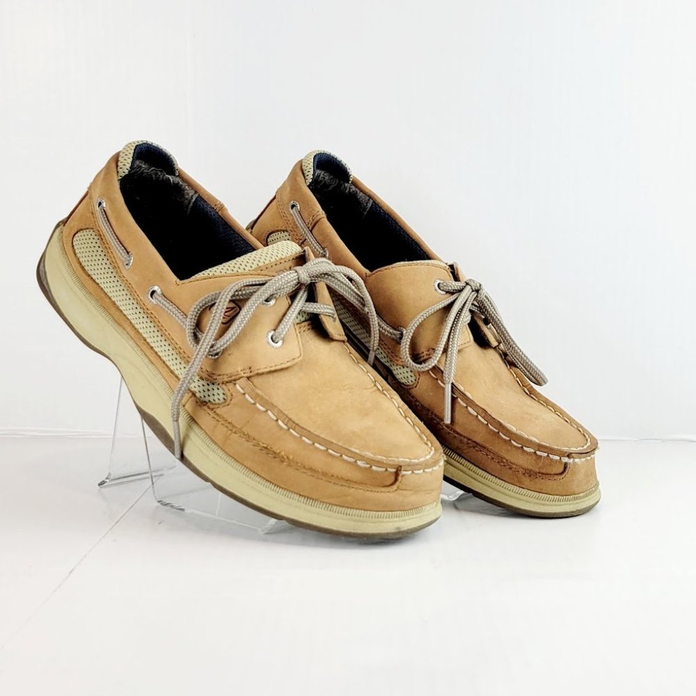 Sperry Kids Tan Boat Shoes